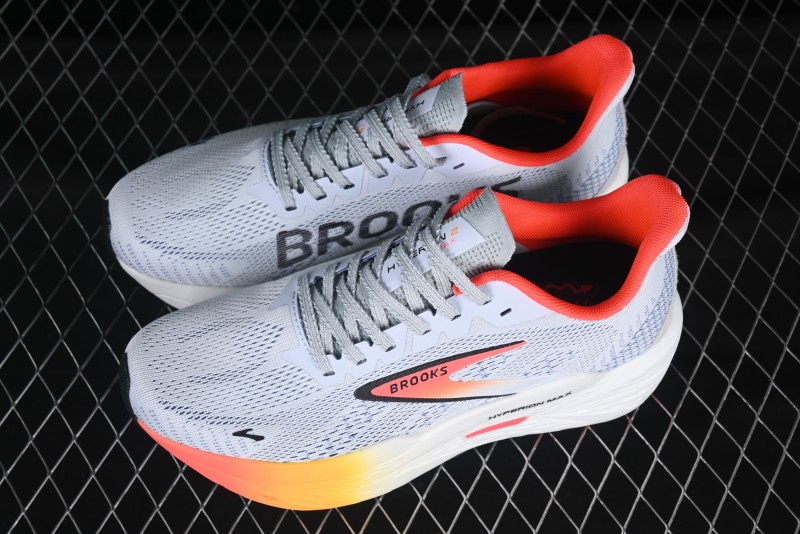 Brooks Hyperion Max 2 Cushioned Racing Marathon Running Shoes - 1104341D443