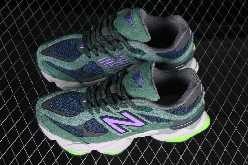 New Balance 9060 Retro Casual Running Shoes with ABZORB Cushioning Technology - U9060GRE