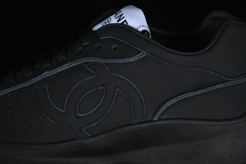 Chanel 25C Tie-Up Flat Casual Lifestyle Shoes - G46372