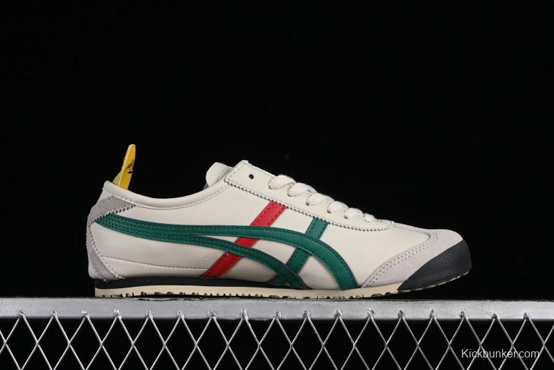 Onitsuka Tiger Mexico 66 Low-Top Leather Casual Running Shoes - DL408-1684