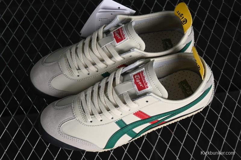 Onitsuka Tiger Mexico 66 Low-Top Leather Casual Running Shoes - DL408-1684