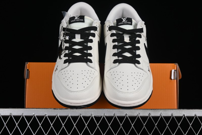 Nike Dunk Low LV Collaboration - Black Lamborghini SB Low Top Casual Sneakers - FC1688-190