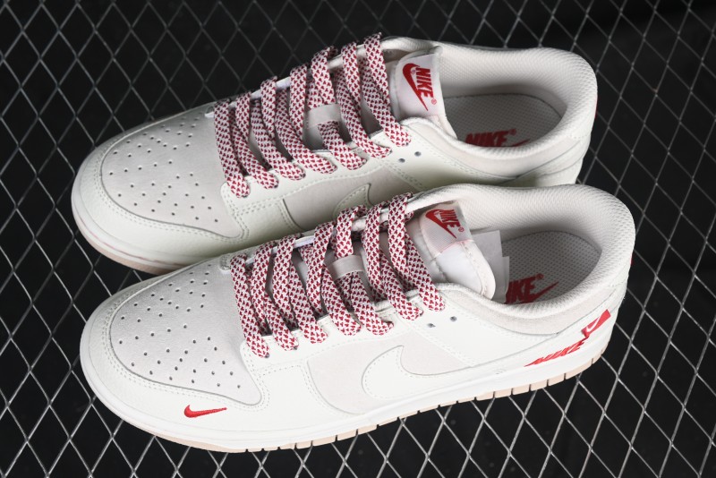 Nike SB Dunk Low CNY Red Anniversary Customized Low-Top Casual Skate Shoes - DJ2024-116