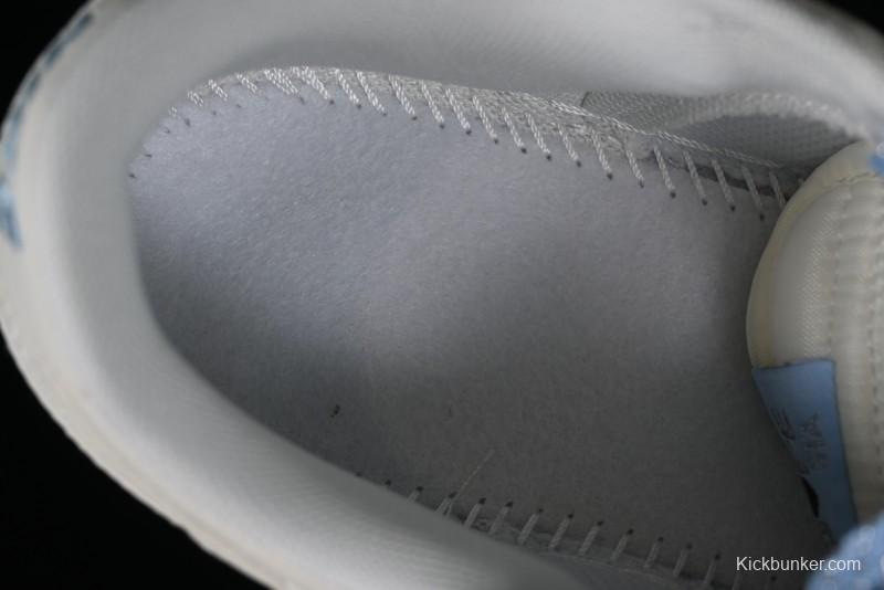 Nike SB Dunk Low BAPE Collaboration - Off-White Mini Blue Swoosh Anniversary High-End Custom Low-Top Casual Sneakers - XD6188-027