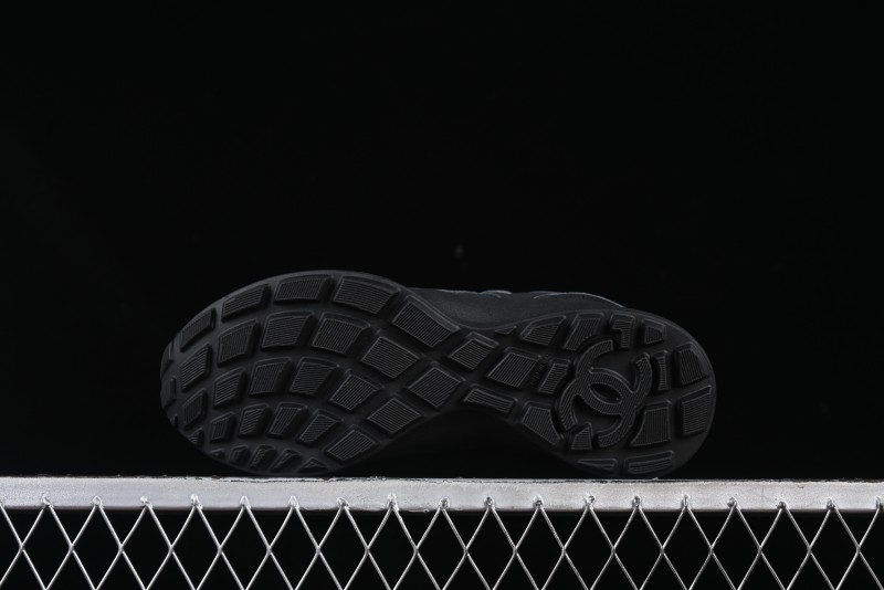 Chanel 25C Tie-Up Flat Casual Lifestyle Shoes - G46372