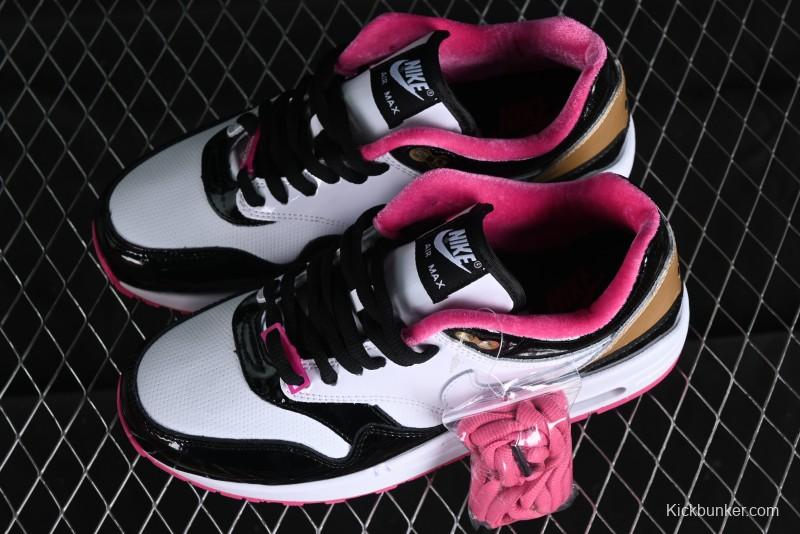 Nike Air Max 1 Premium Retro Running Shoes with Half-Sole Air Cushion - HJ3966-100