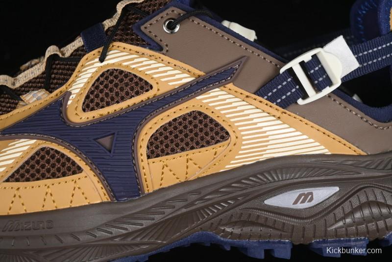 Mizuno Racer Trail SE Breathable Mesh Synthetic Leather Spring Summer Sandals - D1GH241902