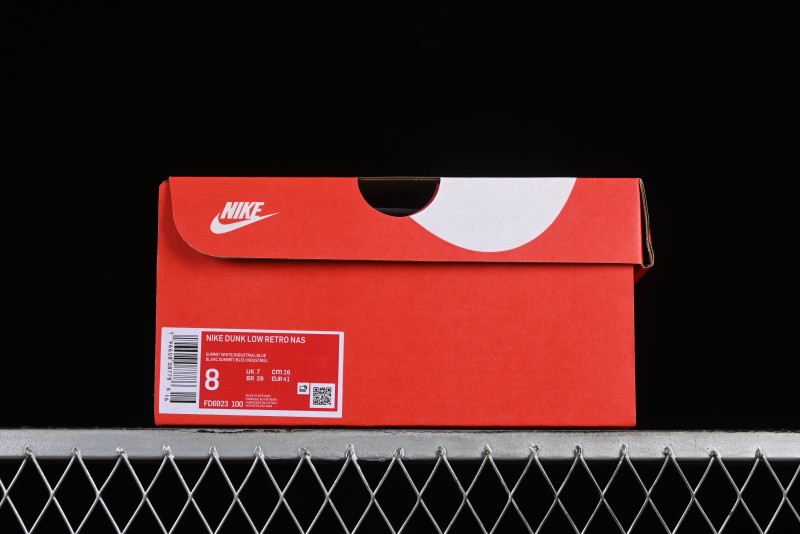 Nike Dunk Low Industrial Blue SB Low-Top Skateboarding Shoes - FD6923-100