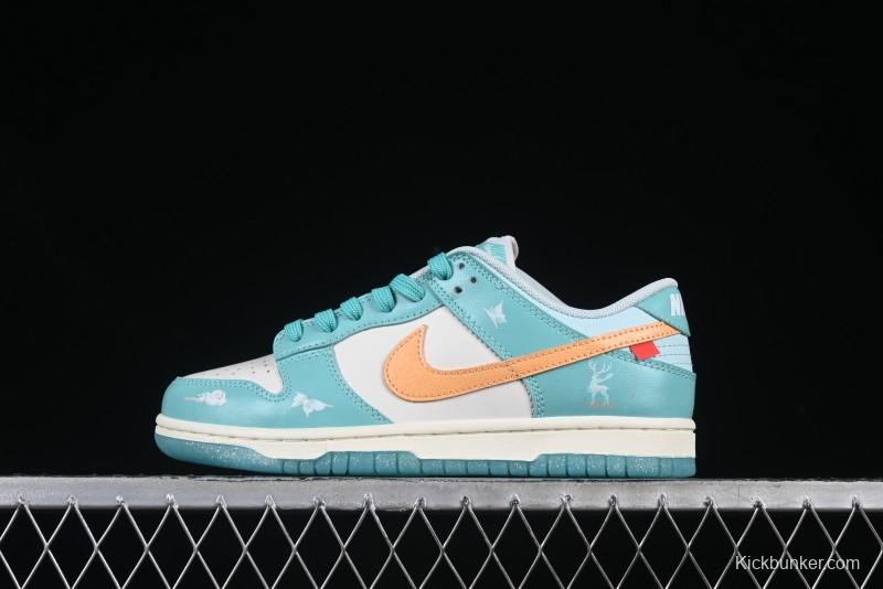 Nike SB Dunk Low Fairy Dream Anniversary High-End Custom Low-Top Casual Skate Shoes - BW1220-003