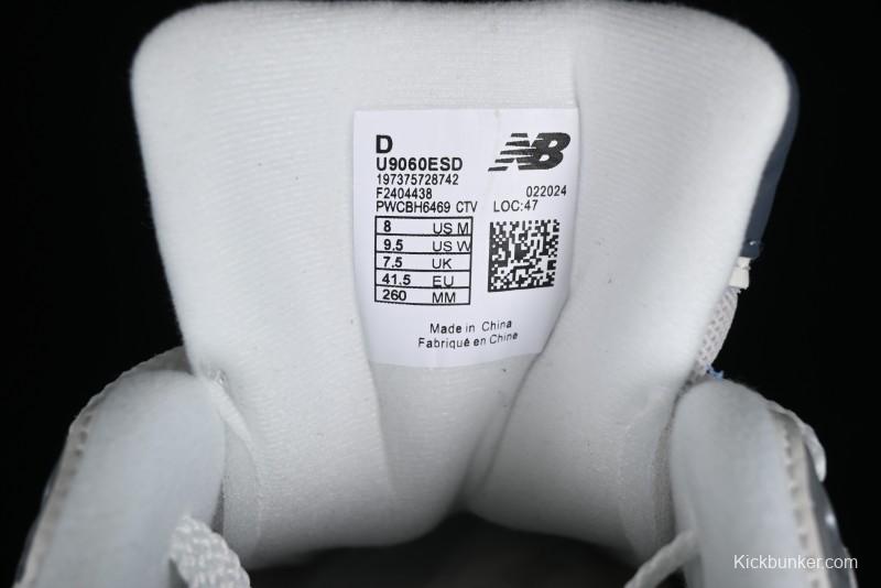 Joe Freshgoods x New Balance NB9060 Collaborative Retro Casual Running Sneakers with ABZORB Cushioning - U9060ESD