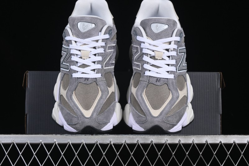 New Balance NB9060 Series Retro Casual Running Shoes with ABZORB Cushioning - U9060LBA