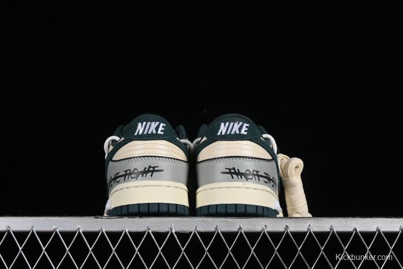 Nike Dunk Low Panda Prank Universe Exploration - Star Trek Mocha SB Strap Low-top Casual Sneakers - FQ8080-133