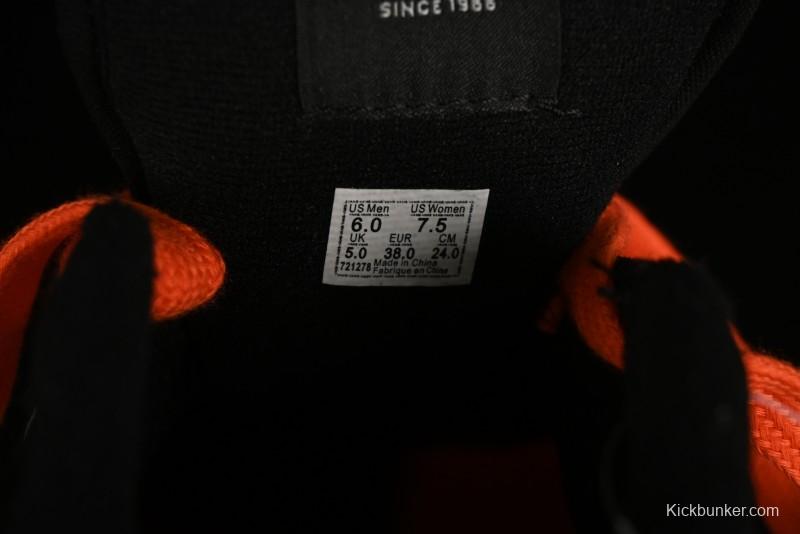 Vans Classics Knu Skool Retro Sneakers with Embroidered Graffiti Design and Thick Tongue - VN000CS00ZB