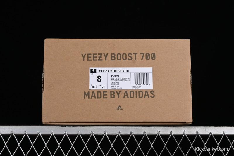 Adidas Yeezy Boost 700 Analog Running Shoes with 3M Reflective Design - EG7596