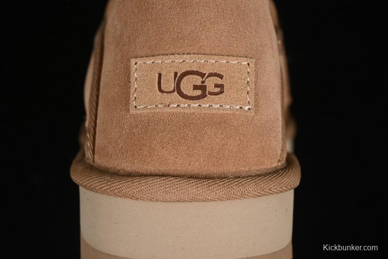 UGG Classic Ultra Mini Hayden Slip-On Casual Boots - 1158354