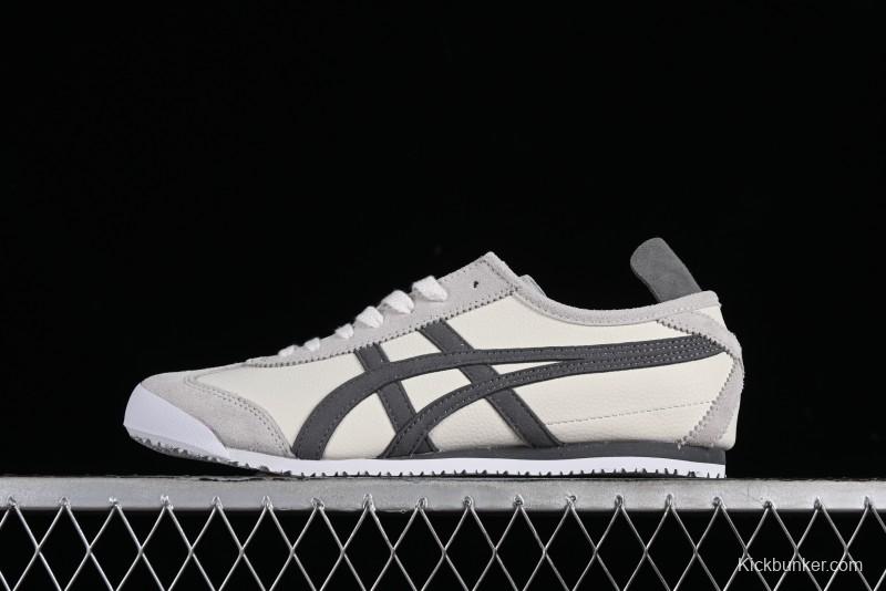 Onitsuka Tiger Mexico 66 Low-Top Leather Casual Running Shoes - 1183C076-100