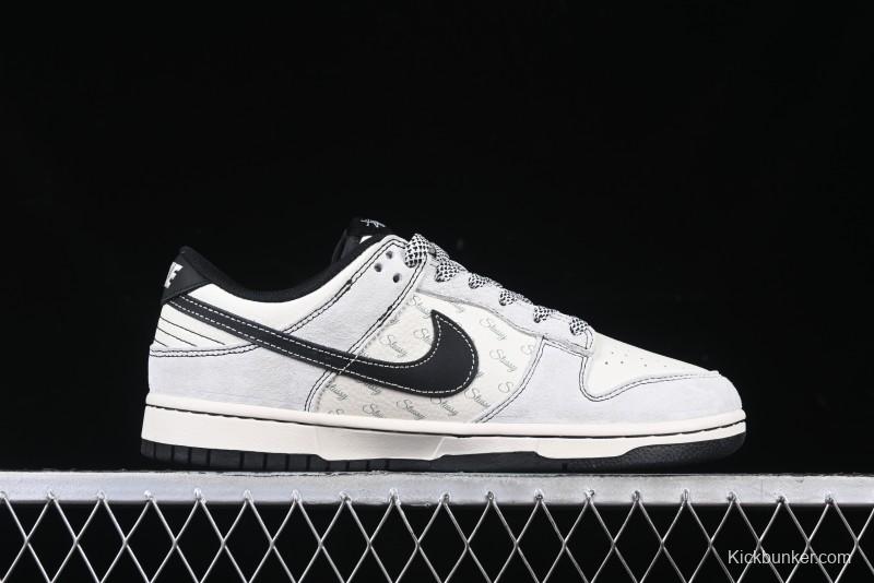 Nike SB Dunk Low Supreme Collaboration Anniversary Custom Low-Top Casual Sneakers - YX5066-220