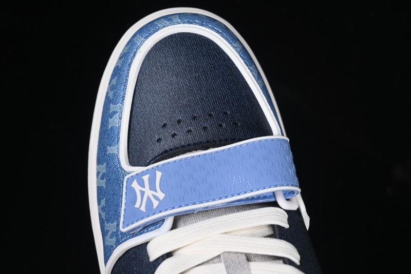 New York Yankees MLB Chunky Liner Lightweight Platform Sneakers with 6cm Height Increase - 3ASXCHL4N50BLS