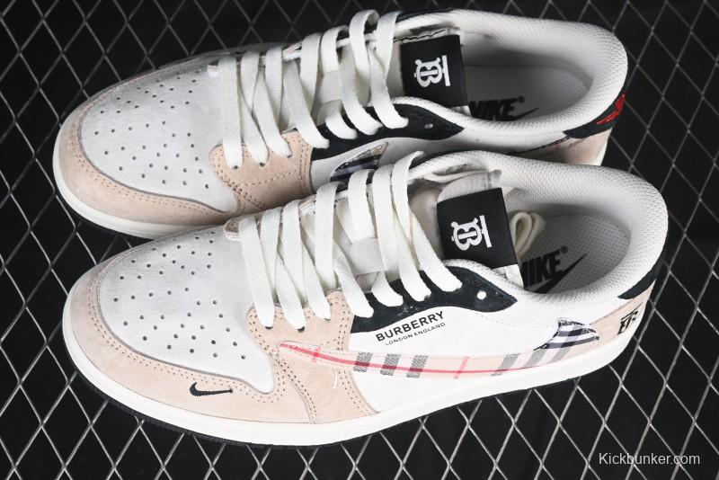 Nike Travis Scott x Fragment Design x Air Jordan 1 Low OG SP AJ1 Low Top Casual Sneakers - DM7866-049