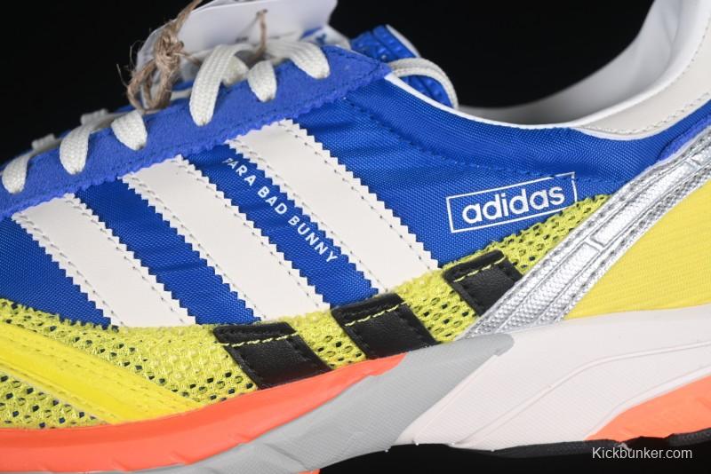 Adidas Bad Bunny Adizero SL 72 Comfortable Low-Top Casual Sneakers - JQ8757