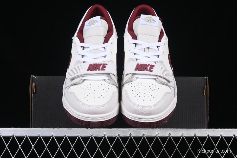 Nike Air Jordan Legacy AJ312 Low Top Sneakers with Velcro Strap and Triple Design - IB4712-161