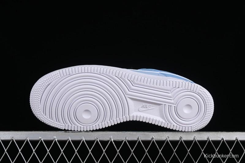 Nike Air Force 1 '07 Low Triple Color Gradient Minimalist Hand-Drawn Casual Sneakers - CW2288-951