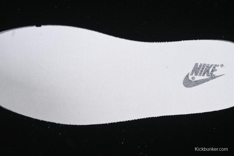 Nike SB Dunk Low Supreme Collaboration - Grey White Blue Swoosh Lace-Up Anniversary Customized Low-Top Casual Skate Shoes - XS1186-100