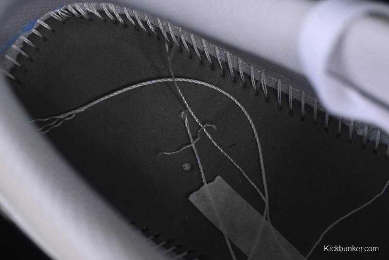 Nike Air Jordan 1 Low AJ1 Casual Sneakers with Cream and Blue Accents - 553558-146