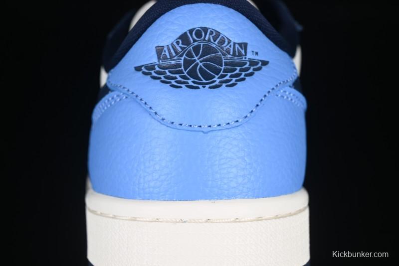 Nike Air Jordan 1 Low OG "Obsidian" Basketball Shoes - CZ0790-400