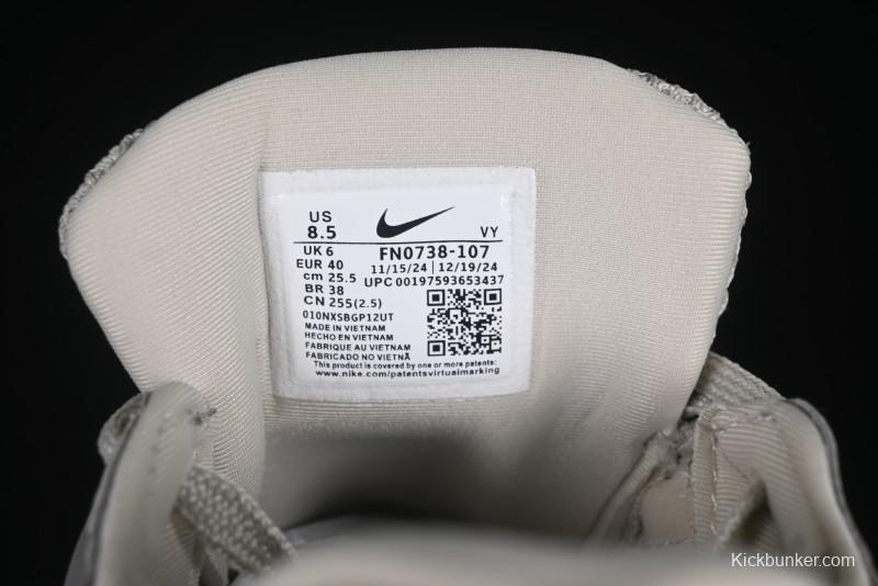 Nike Runtekk Run Retro Low-Top Running Shoes with Cushlon Midsole and Anti-Slip Design - FN0738-107