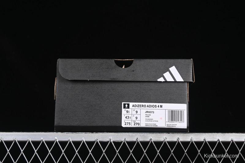Adidas Adizero Adios 4 M Running Shoes Lightweight Breathable Low-Top - JR6373