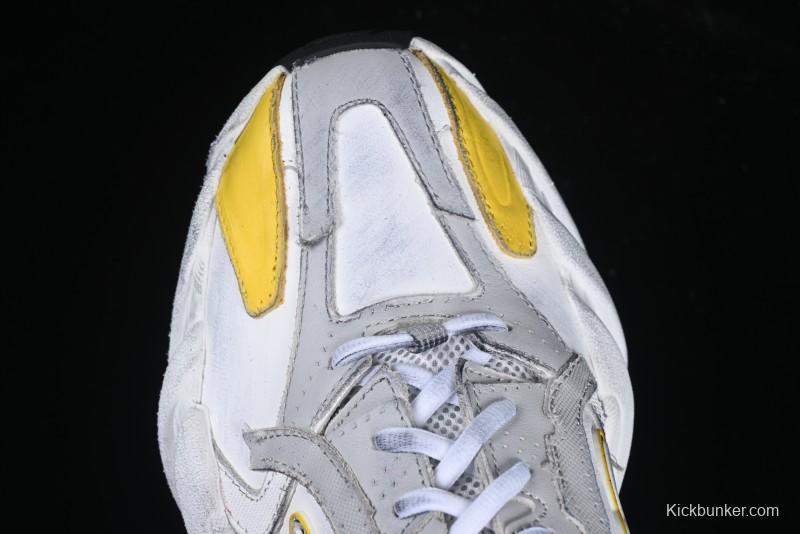 Balenciaga Monday Calf Leather Round Toe Lace-Up Low-Top Casual Shoes - WDWTS1971