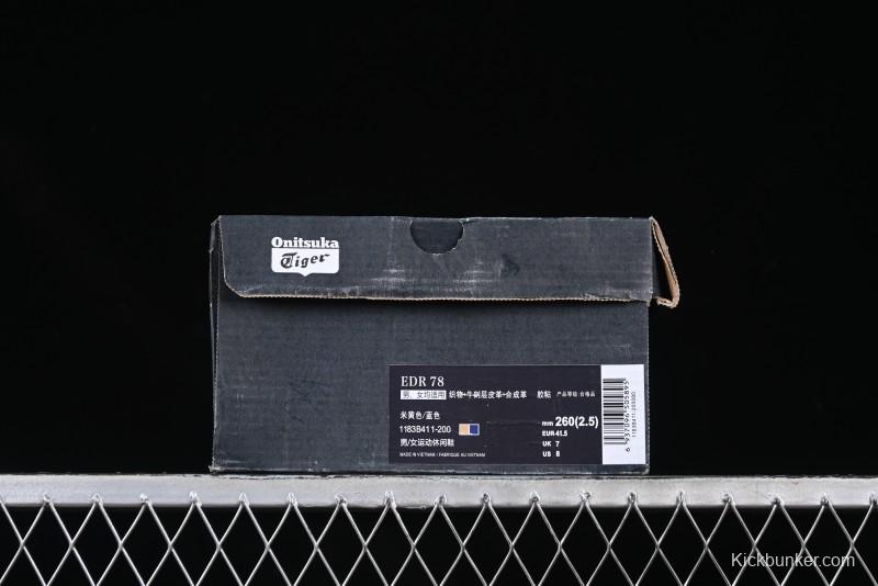 Onitsuka Tiger Edr 78 Low Top Running Shoes Comfortable Slip Resistant Durable - 1183B411-200