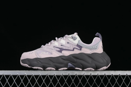 FILA Women's Fusion Energy Chunky Sneakers - Lilac & Black