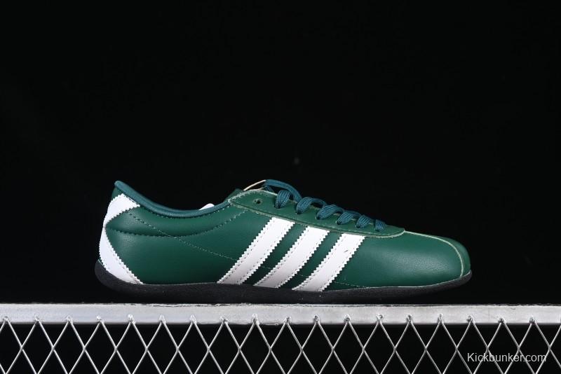 Adidas Tokyo Classic Sneakers - Forest Green & White