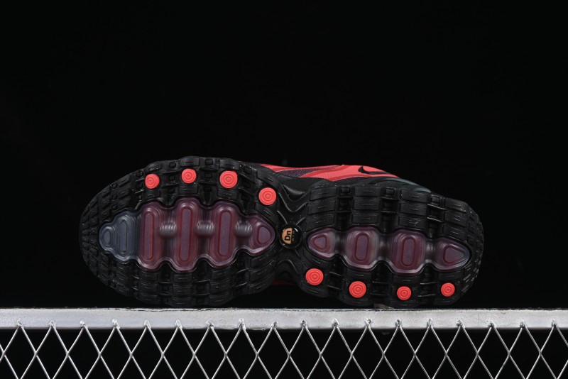 Nike Shox TL Nova - Red & Black High-Performance Sneakers