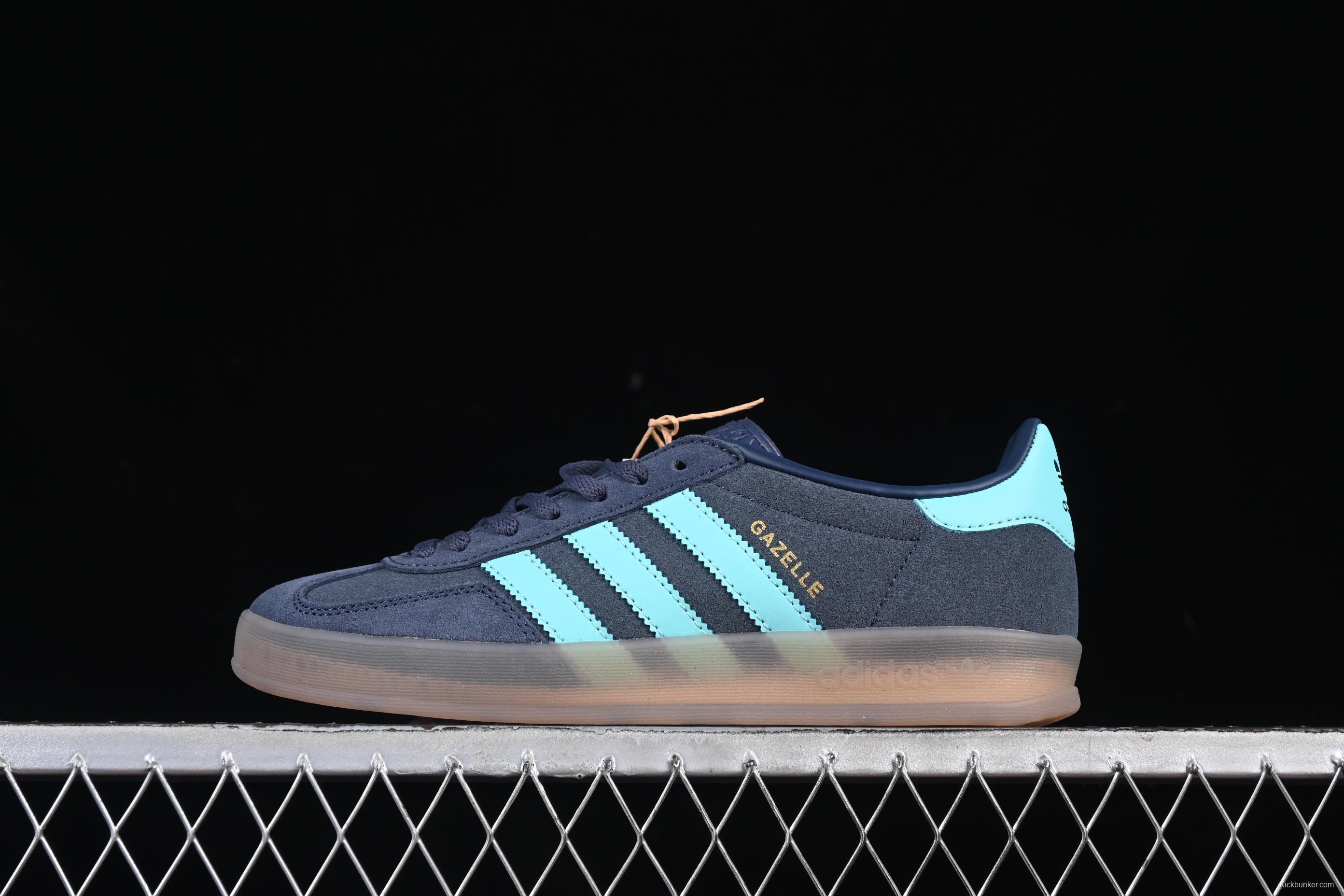Adidas Originals Gazelle Indoor JI2587 Retro Casual Slip-Resistant Durable Low-Top Sneakers - JI2587