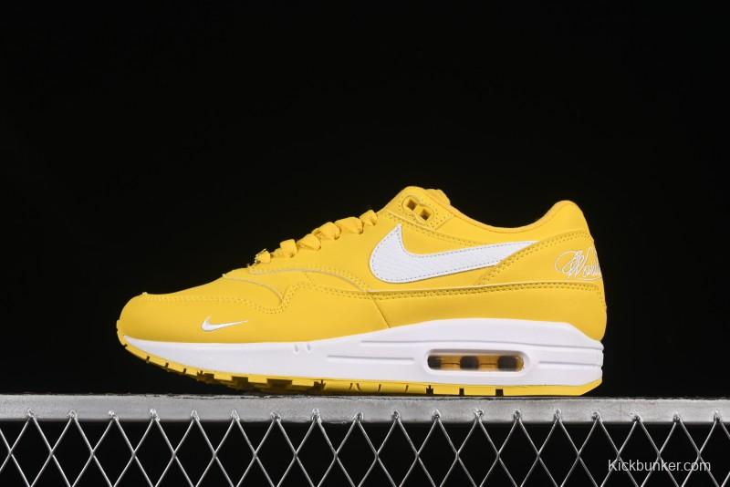 Nike Air Max 1 Retro Running Shoes with Half-Sole Air Cushion - HF8813-700