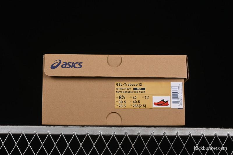 Asics Gel-Trabuco 13 Retro Breathable Casual Shoes with Cushioning for Men - 1011B973-800