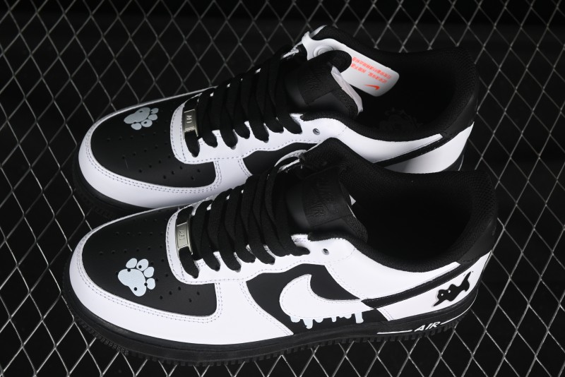 Nike Air Force 1'07 Low Custom Official Hot Style 2D Theme Gray Zone Casual Sneakers - ZH0316-077