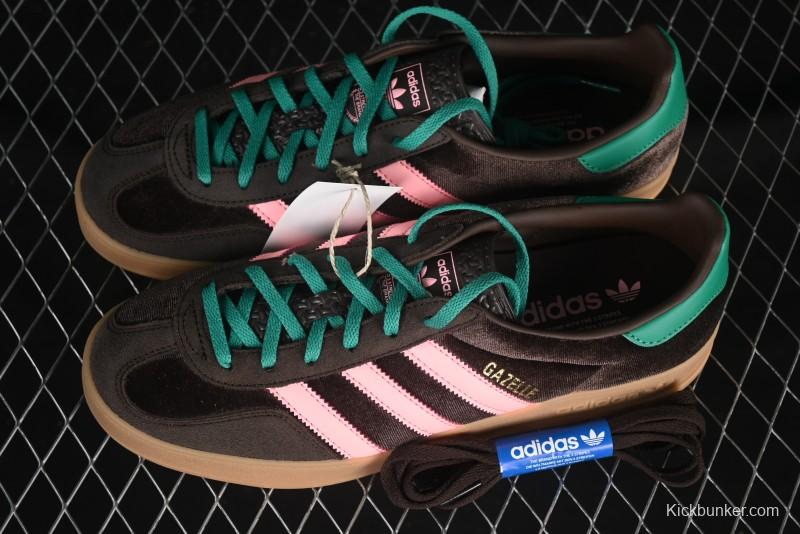 Adidas Originals Gazelle Indoor JI2714 Retro Casual Anti-Slip Wear-Resistant Low-Top Sneakers - JI2714