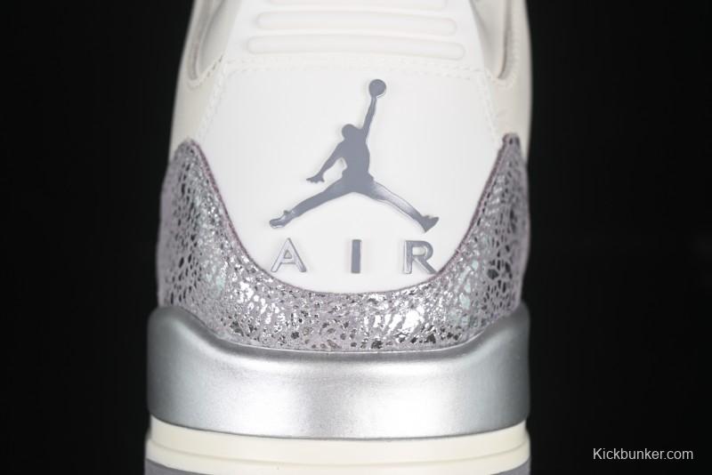 Nike Air Jordan 3 Retro OG Sail Metallic Silver - CK9246-100