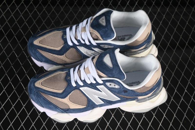 New Balance NB9060 Series Retro Casual Running Shoes with ABZORB Cushioning Technology - U9060LBB
