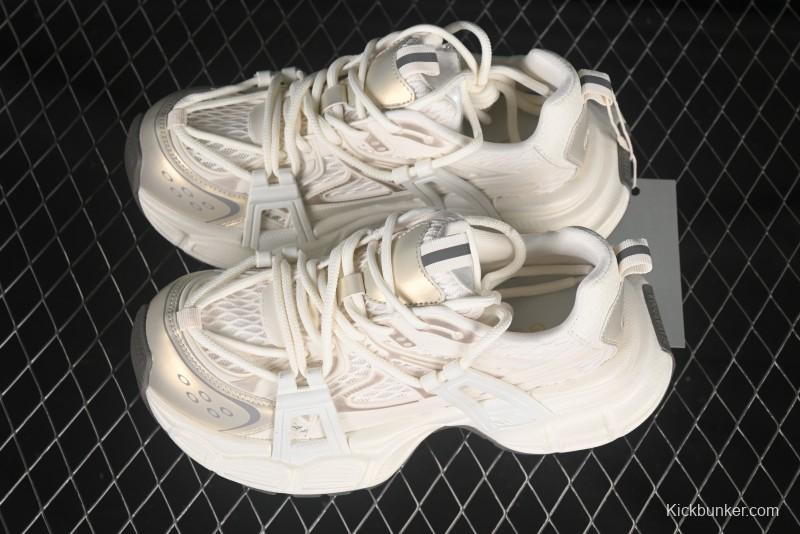 GG-CC Chunky Low Casual Fashion Sporty Platform Sneakers Series - 5515 Champagne