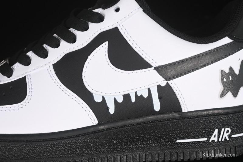 Nike Air Force 1'07 Low Custom Official Hot Style 2D Theme Gray Zone Casual Sneakers - ZH0316-077