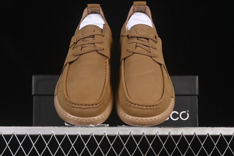 ECCO AT.KOLLEKTIVE Unisex Slip-On Kangaroo Leather Casual Shoes with Norwegian Welt Construction - 63673101002