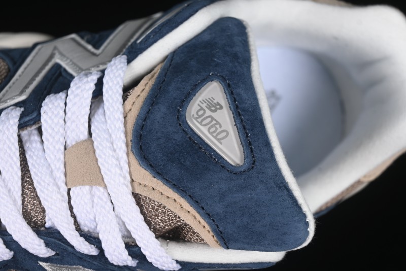 New Balance NB9060 Series Retro Casual Running Shoes with ABZORB Cushioning Technology - U9060LBB