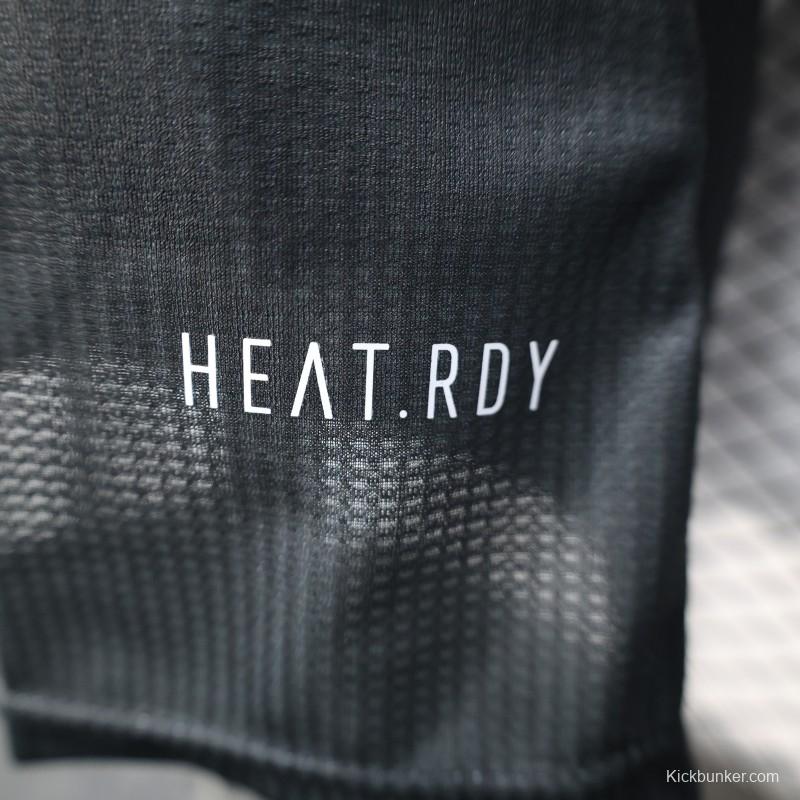 Player Version 2025 Algeria Black with Pink Ornamental Pattern Jersey