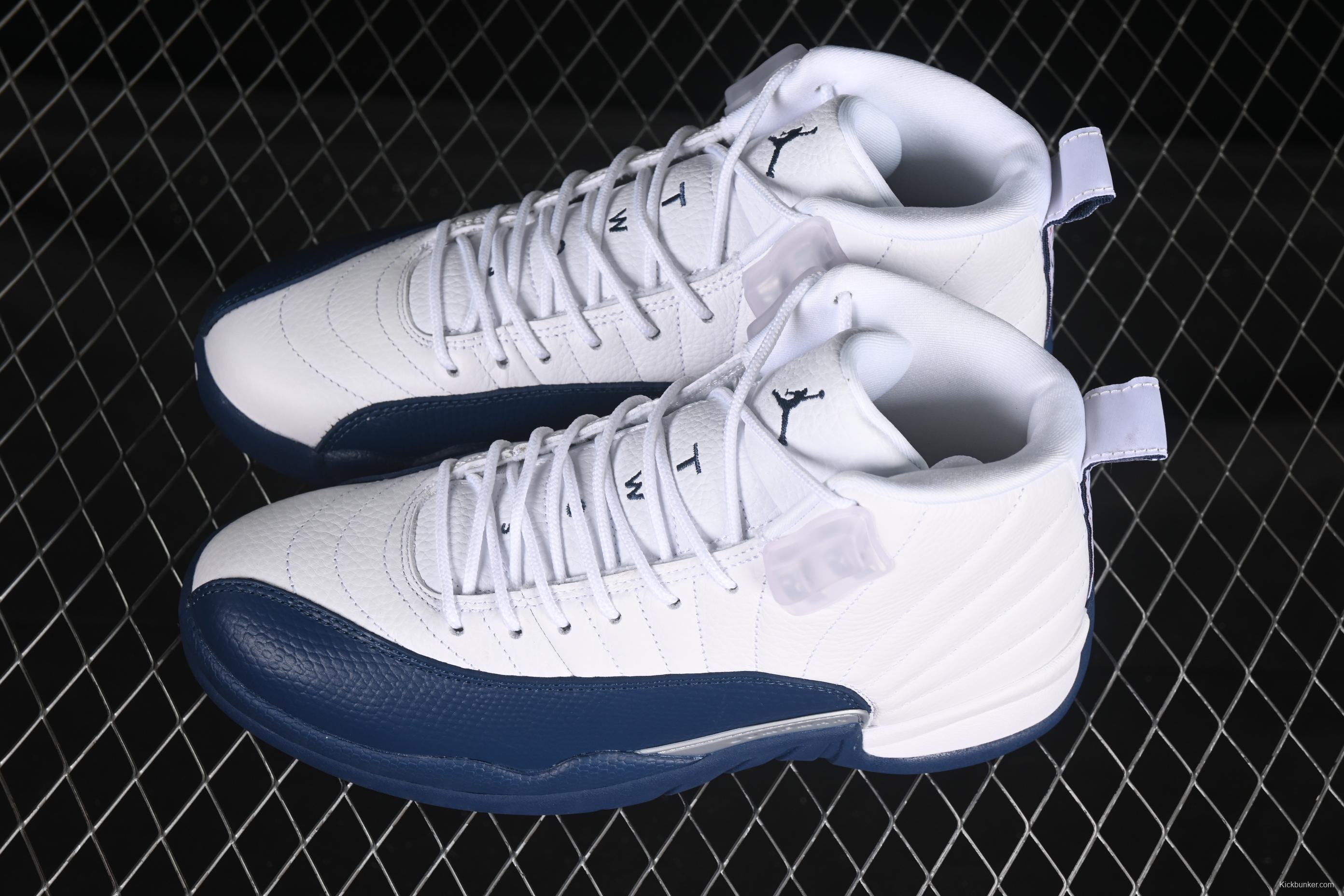 Nike Air Jordan 12 Retro French Blue Basketball Shoes - CT8013-114