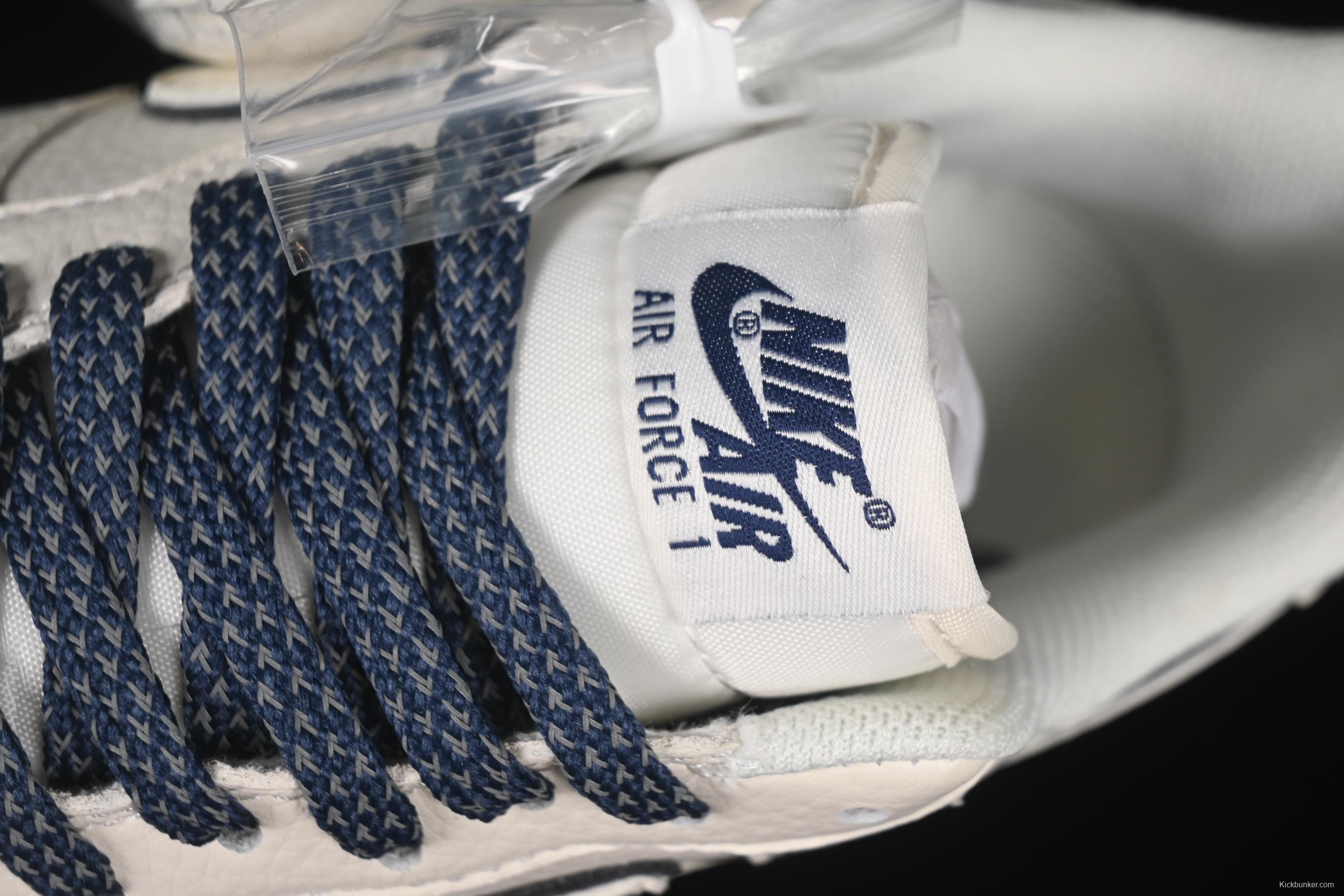 Nike Air Force 1'07 Low Custom ID Official Sync Low-Top Casual Sneakers with 3M Reflective Stars - MJ0319-026